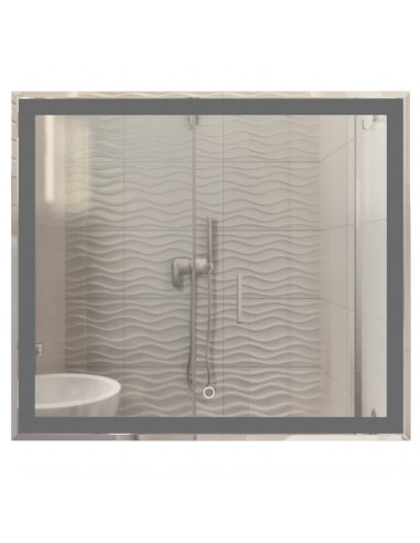 Зеркало MIXLINE "Минио" 800*700 (ШВ) сенсорный выключатель, светодиодная подсветка