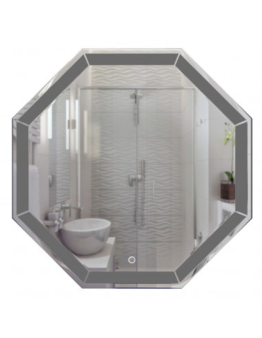 Зеркало MIXLINE "Ренато" 800*800 (ШВ) сенсорный выключатель