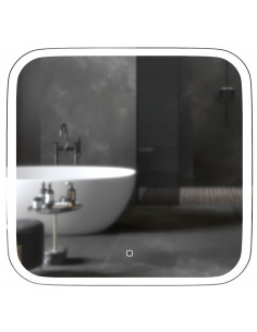 Зеркало MIXLINE "Стив" 700*680 сенсорный выключатель, светод. подсв. (Р)