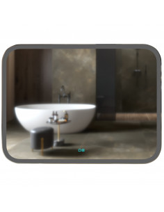 Зеркало MIXLINE "Стив-2" 915*685 сенсорный выключатель, светодиодная подсветка + подогрев 2
