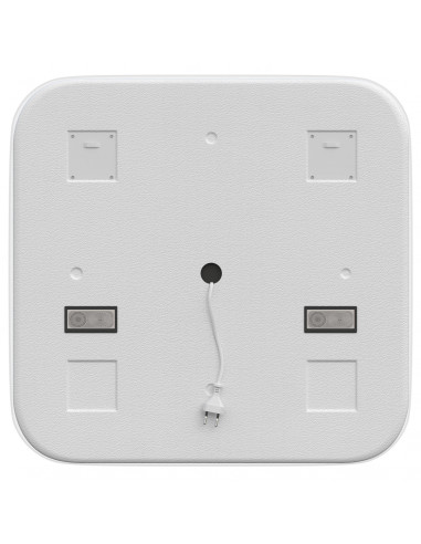 Зеркало MIXLINE "Стив-6" 800*680 (ШВ) сенсорный выключатель, часы, термометр, Bluetooth + подогрев