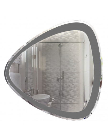 Зеркало MIXLINE "Эдда" D700 сенсорный выключатель