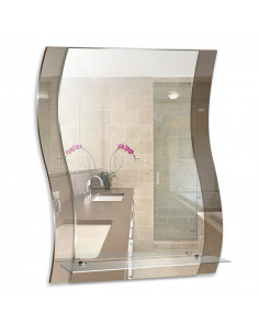 Зеркало MIXLINE "Элегия" 550*685 с полкой
