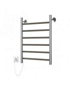 Электрополотенцесушитель ZOX ЛЦ 60*50 6 перекл ПРЯМОЙ левый (кнопочный выкл., 255 Вт) (Р) 2