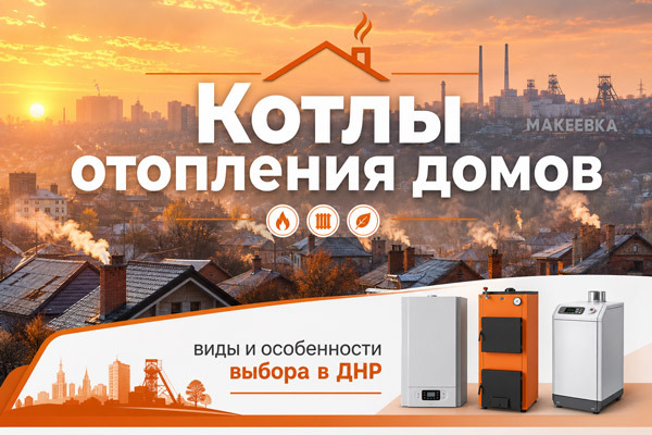 Котлы отопления домов: виды, особенности выбора в ДНР