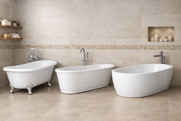 Из чего выбрать ванну: акрил, чугун, сталь или кварил?